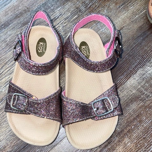 BEBE WONDER NATION DR SCHOLLS GIRLS SANDAL LOT OF 3 PAIRS SZ 8 GLITTER SPARKLE - Picture 6 of 11